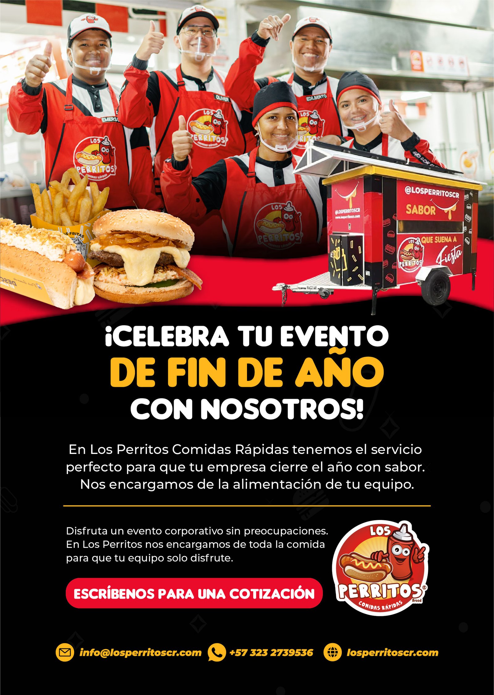 Atención Eventos Los Perritos Comidas Rápidas